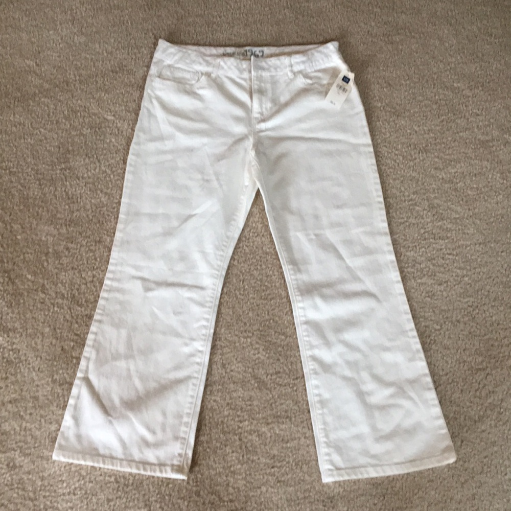 Gap white jeans
